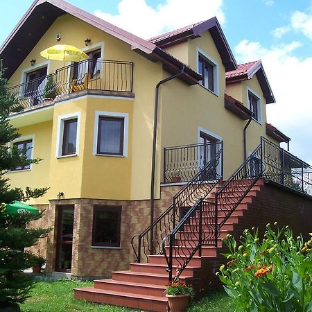 Gosciniec Nad Stawem Villa Szczytno  Buitenkant foto