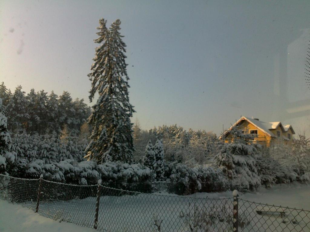 Gosciniec Nad Stawem Villa Szczytno  Buitenkant foto
